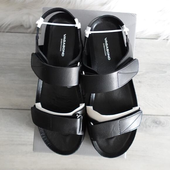 Vagabond Shoemakers Erin Strap Sandal Black Size 40 - Picture 8 of 16